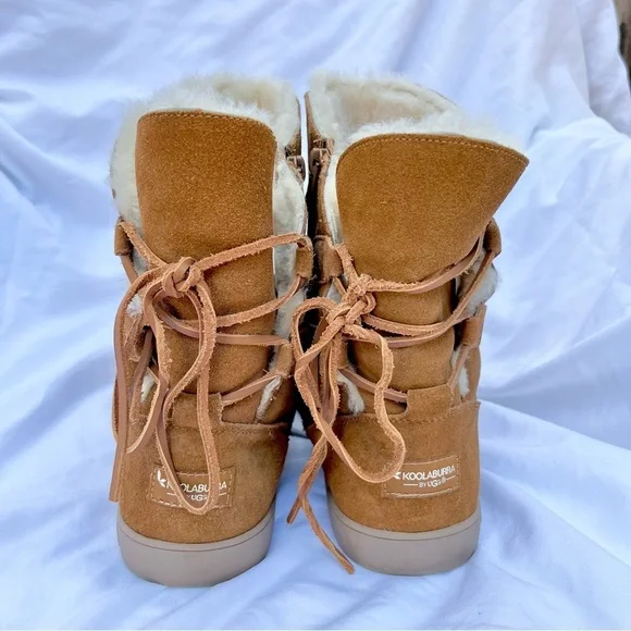 UGGNWOT KOOLABURRA SHAZI SUEDE BOOTIES SIZE 10